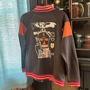 Caffeine Retro Grunge Punk Style Jacket Size Small